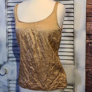 J. Crew Sz 4 Silk Blend Sleeveless Blouse